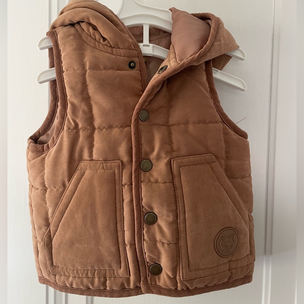 Cozy Toddler Puffer Vest